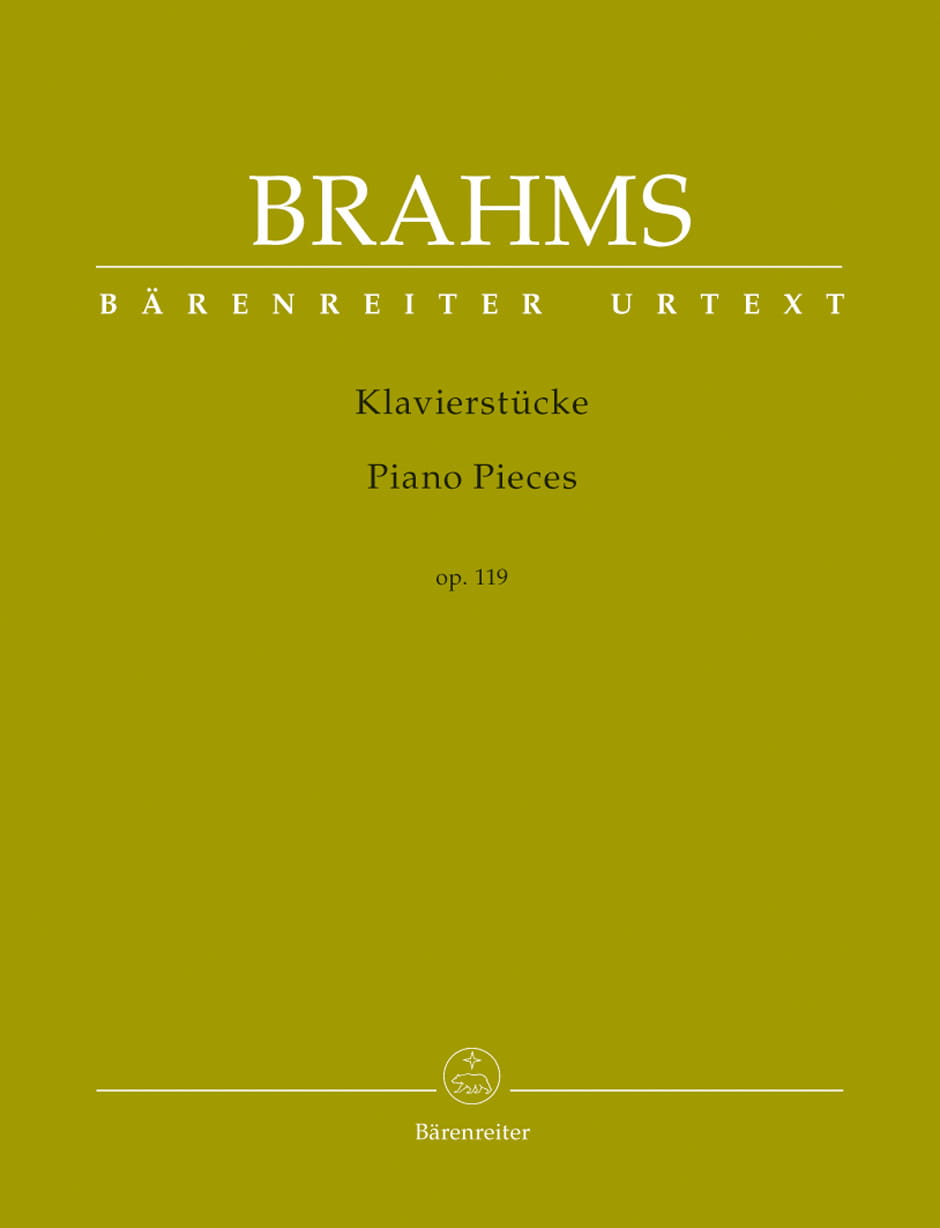 Johannes Brahms: Piano Pieces op. 119 - 4 utwory fortepianowe - nuty na fortepian