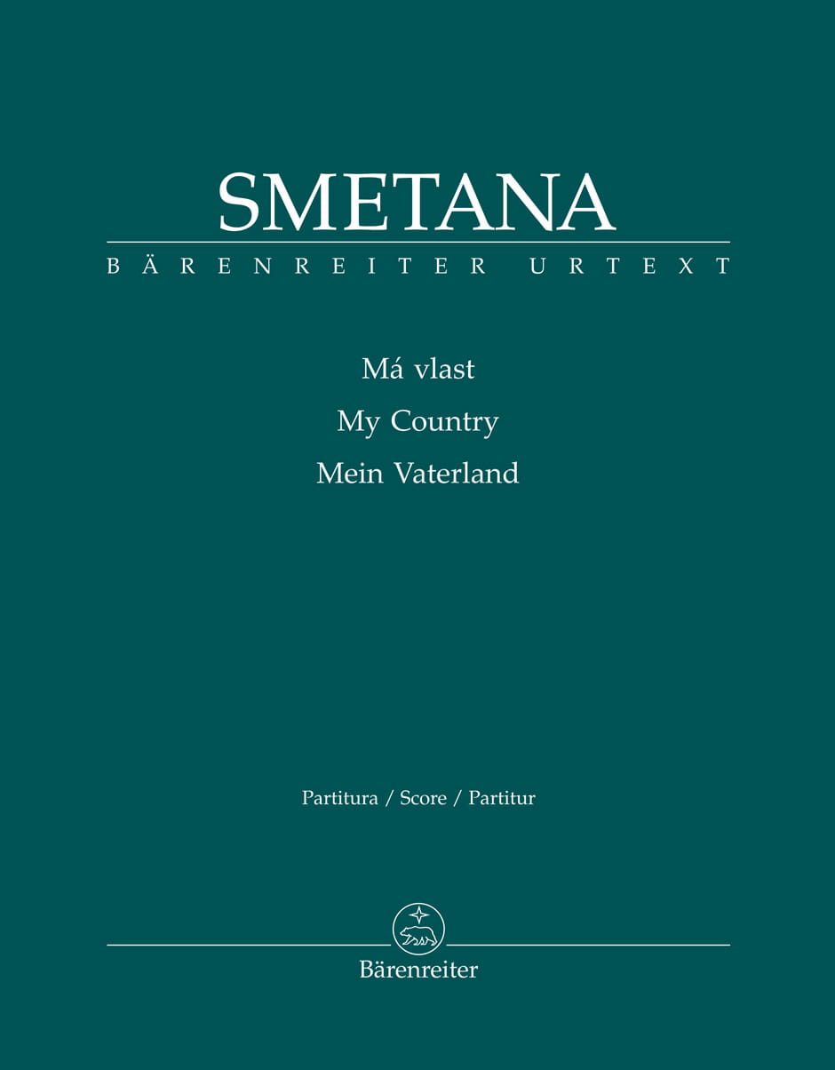 Bedrich Smetana: Ma vlast - Moja ojczyzna - 6 poematów symfonicznych - nuty na orkiestrę - partytura