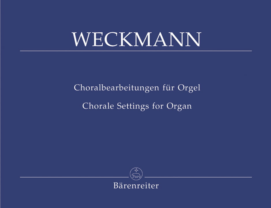 Matthias Weckmann: Chorale Settings for Organ - chorały organowe - nuty na organy