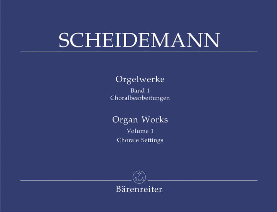 Heinrich Scheidemann: Organ Works I - Dzieła organowe tom 1: Chorały - nuty na organy