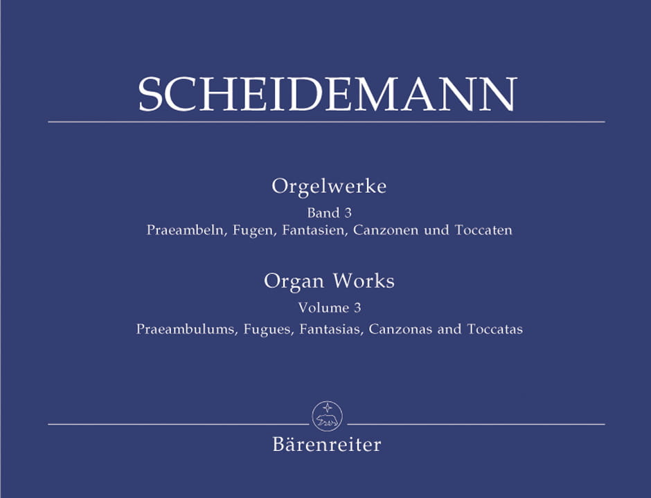 Heinrich Scheidemann: Organ Works III - Dzieła organowe tom 3 - nuty na organy