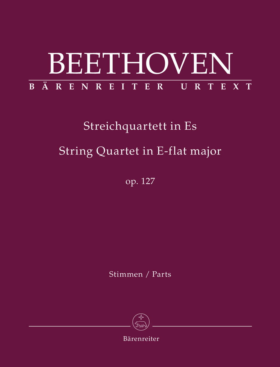 Ludwig van Beethoven: String Quartet nr 12 Es-dur op. 127 - nuty na kwartet smyczkowy