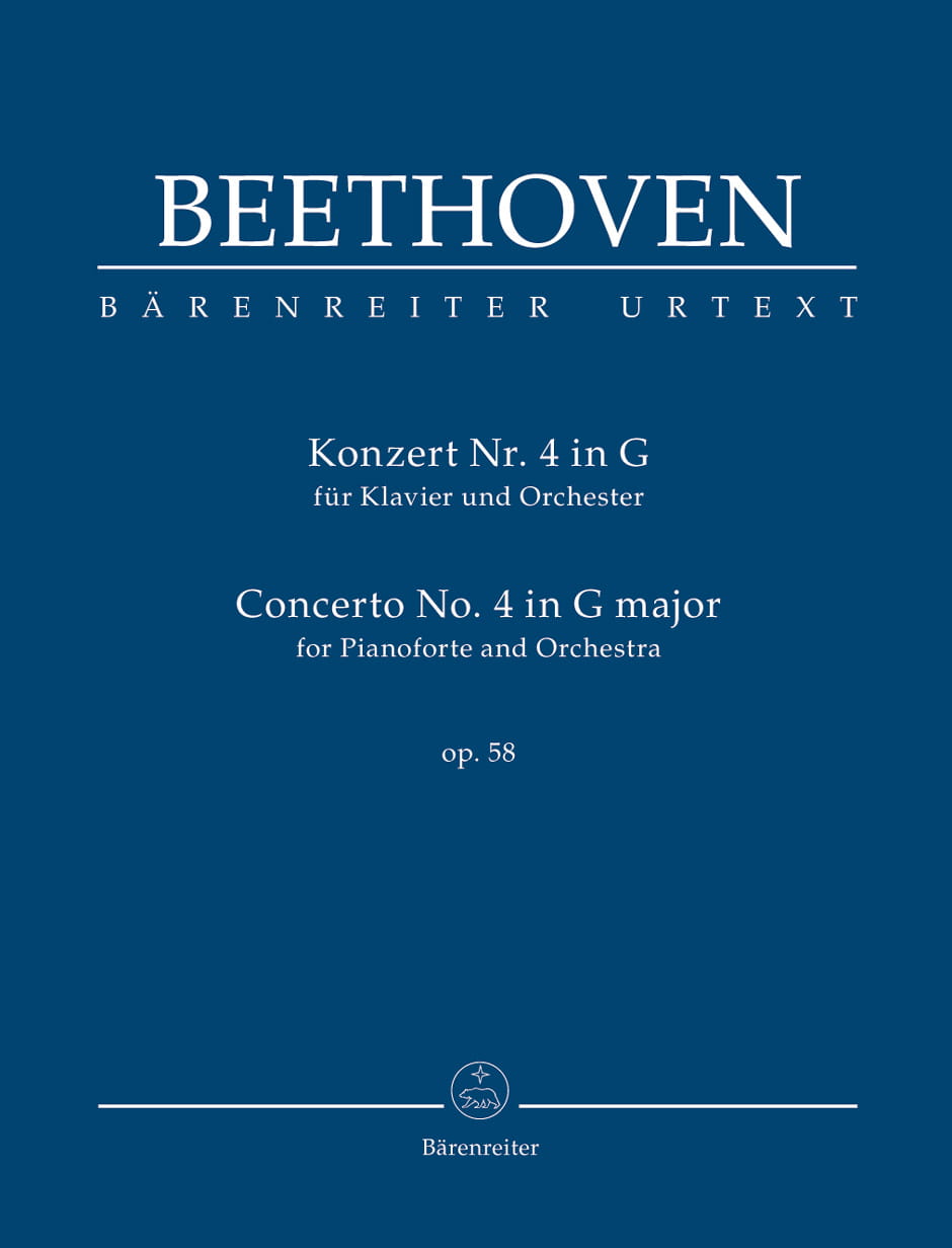 Ludwig van Beethoven: Concerto for Pianoforte and Orchestra no. 4 G major op. 58 - koncert fortepianowy nr 4 G-dur - partytura studyjna