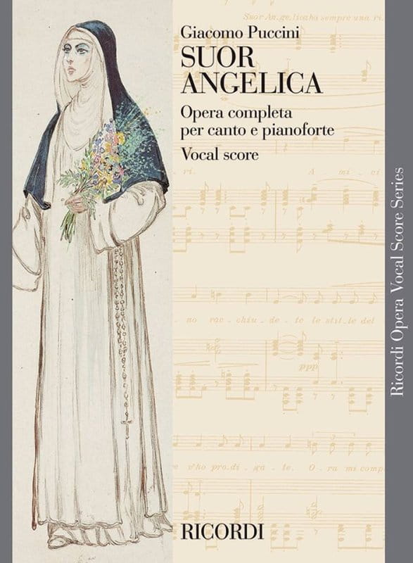 Giacomo Puccini: Suor Angelica - Siostra Angelica - opera - nuty na głos, chór i fortepian