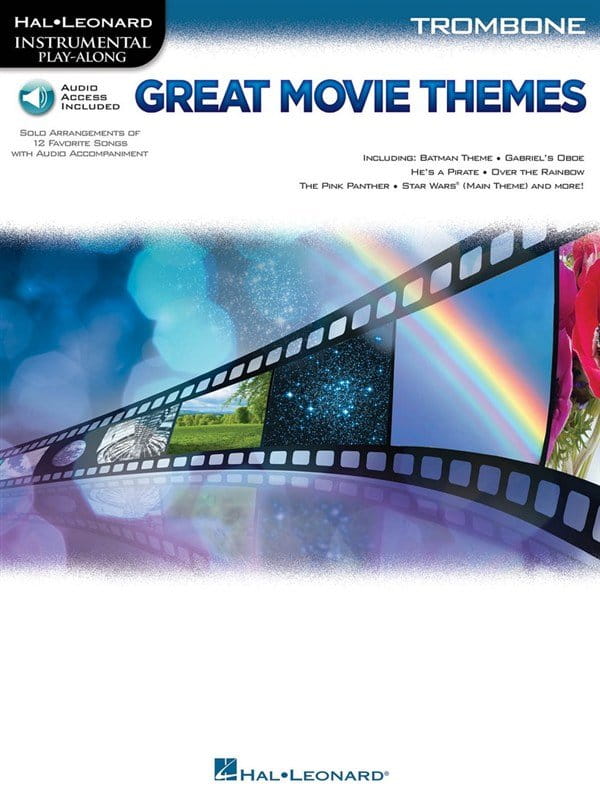 Great Movie Themes: Trombone (+ audio online) - muzyka filmowa na puzon
