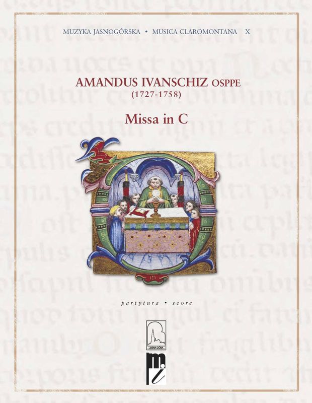 Amandus Ivanschiz OSPPE - Missa in C - nuty na zespół instrumentalny - partytura