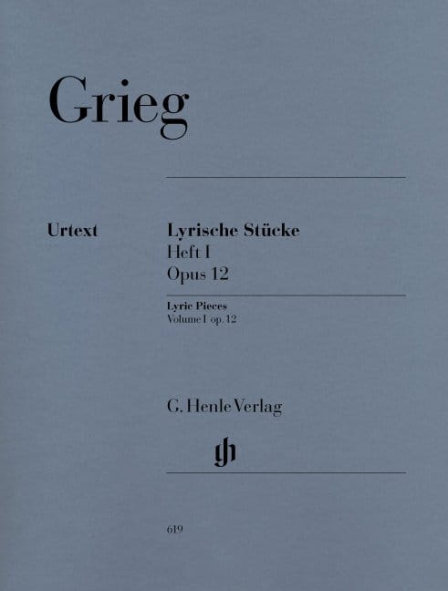 Edvard Grieg: Lyric Pieces Volume I op. 12 - Utwory liryczne tom 1 - nuty na fortepian