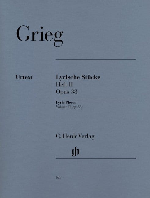 Edvard Grieg: Lyric Pieces Volume II op. 38 - Utwory liryczne tom 2 - nuty na fortepian