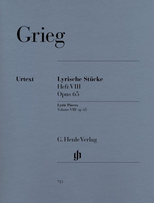 Edvard Grieg: Lyric Pieces Volume VIII op. 65 - Utwory liryczne tom 8 - nuty na fortepian