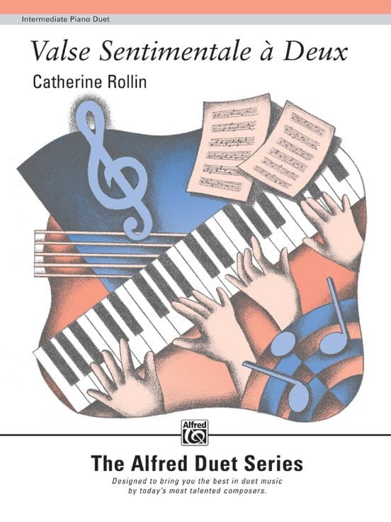 Catherine Rollin: Valse Sentimentale a Deux - nuty na fortepian na cztery ręce