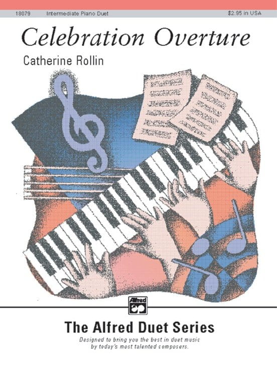 Catherine Rollin: Celebration Overture - nuty na fortepian na cztery ręce