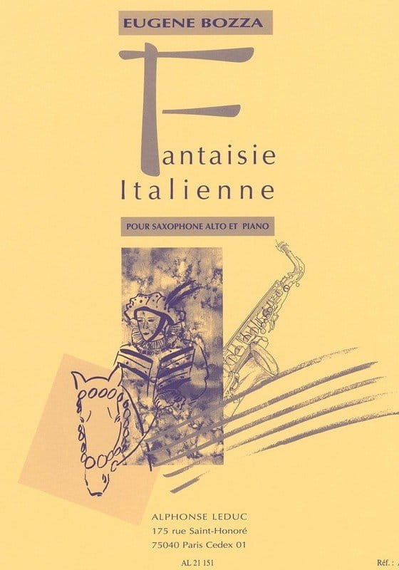 Eugene Bozza: Fantaisie Italienne - na saksofon altowy i fortepian