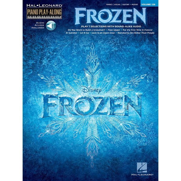 Piano Play-Along Volume 128: Frozen (Kraina Lodu) - nuty na fortepian (+ audio online)