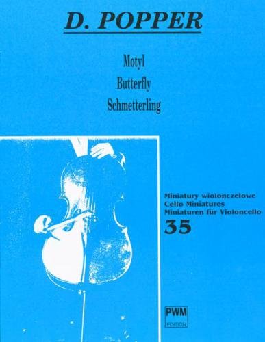 David Popper: Motyl op. 3 nr 4 - nuty na wiolonczelę i fortepian