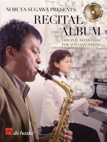 Nobuya Sugawa Presents: Recital Album (+ audio online) - nuty na saksofon altowy i fortepian
