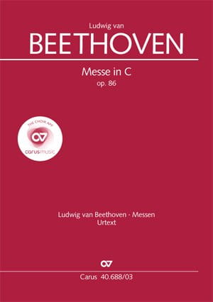 Ludwig van Beethoven: Msza C-dur op. 86 - wyciąg fortepianowy