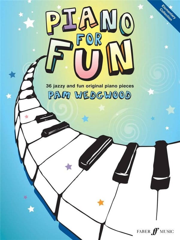 Pam Wedgwood: Piano for Fun - 36 rozrywkowych jazzujących kompozycji - nuty na fortepian dla początkujących