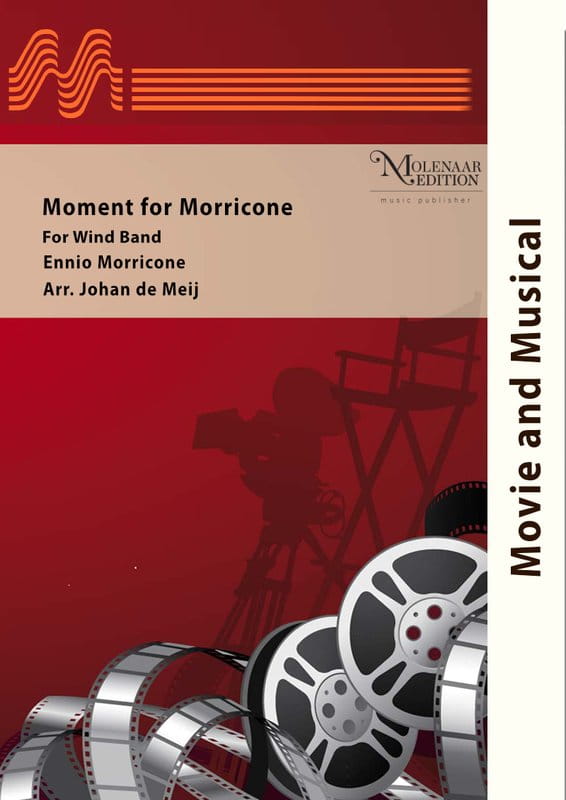 Ennio Morricone: Moment for Morricone for Concert Band (Score & Parts) - Johan de Meij - nuty na orkiestrę dętą