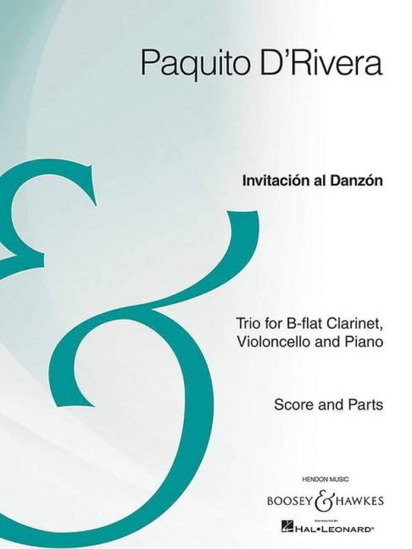 Paquito D'Rivera: Invitacion al Danzón - Trio na klarnet, wioloczelę i fortepian - nuty na trio instrumentalne