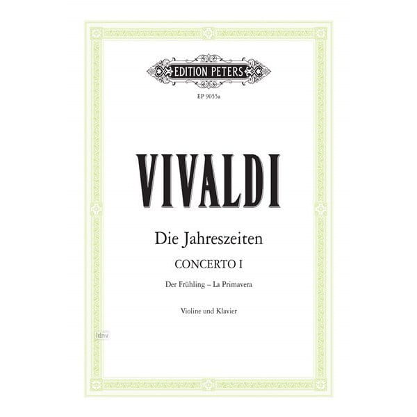 Antonio Vivaldi - Cztery pory roku - Koncert 1 Wiosna (RV 269) - na skrzypce i fortepian