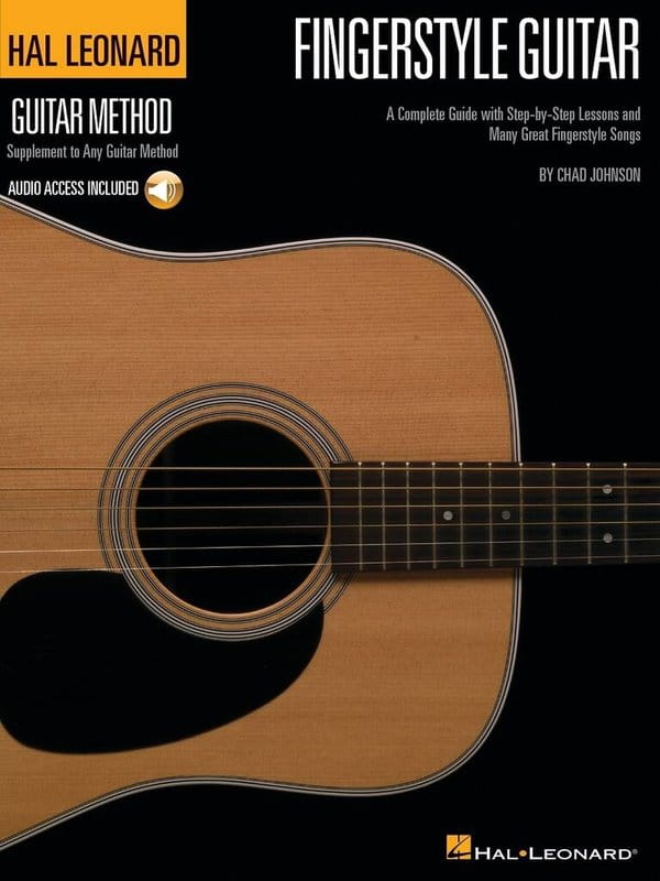 Hal Leonard Fingerstyle Guitar Method (+ audio online) - Chad Johnson - szkoła gry na gitarze akustycznej