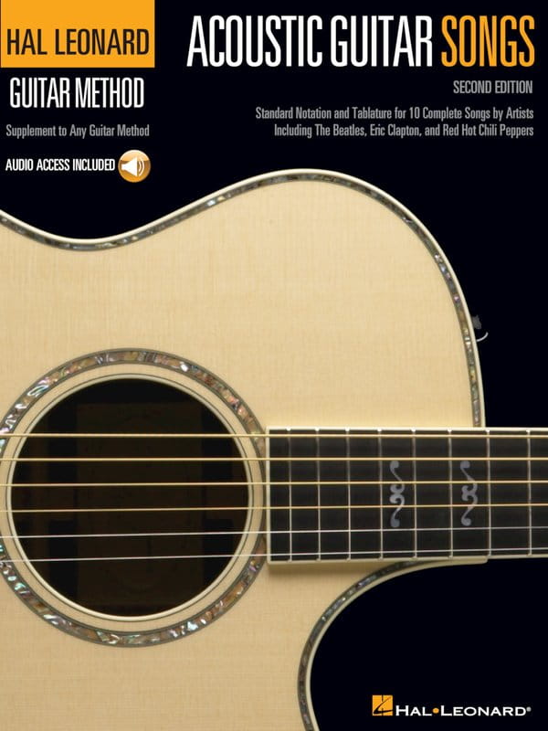 Hal Leonard Guitar Method: Acoustic Guitar Songs (+ audio online) - nuty na gitarę akustyczną