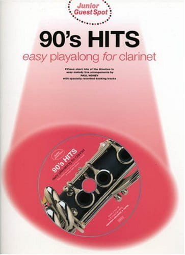 Junior Guest Spot: 90’s Hits Easy Playalong for Clarinet - nuty na klarnet dla początkujących (+ płyta CD) - Paul Honey
