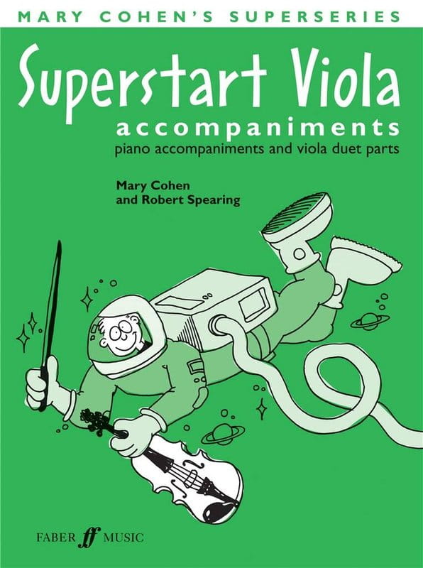 Mary Cohen: Superstart Viola - piano accompaniments and viola duet parts - akompaniament fortepianowy