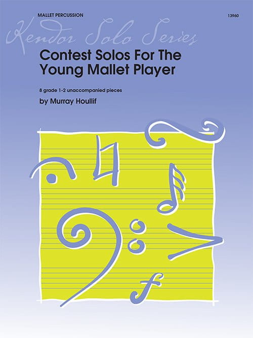 Murray Houllif: Contest Solos For The Young Mallet Player - nuty na melodyczne instrumenty perkusyjne