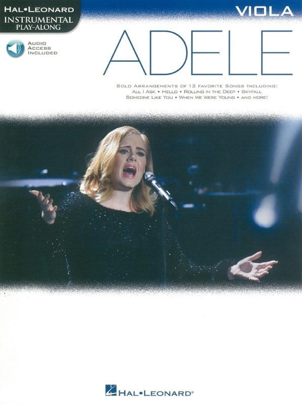 Adele: Viola (+ audio online) - nuty na altówkę dla początkujących