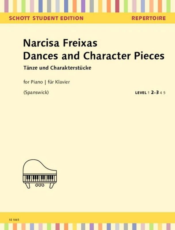 Narcisa Freixas: Dances and Character Pieces - Melanie Spanswick - nuty na fortepian