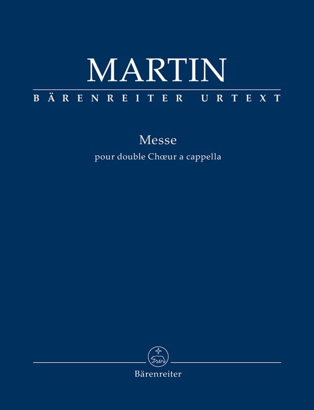 Frank Martin: Messe pour double Choeur a cappella - Msza na podwójny chór - nuty na dwa chóry mieszane