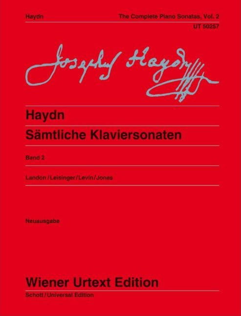 Joseph Haydn: Samtliche Klaviersonaten 2 - Christa Landon - sonaty fortepianowe - nuty na fortepian