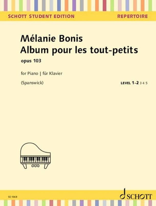 Melanie Bonis: Album pour les tout-petits op. 103 - Melanie Spanswick - utwory dla dzieci - nuty na fortepian