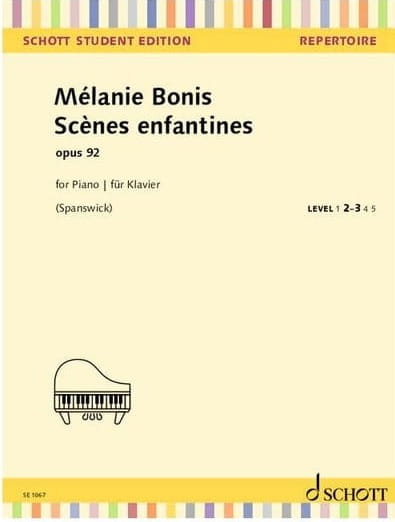 Melanie Bonis: Scenes enfantines for Piano op. 92 - sceny dziecięce - nuty na fortepian
