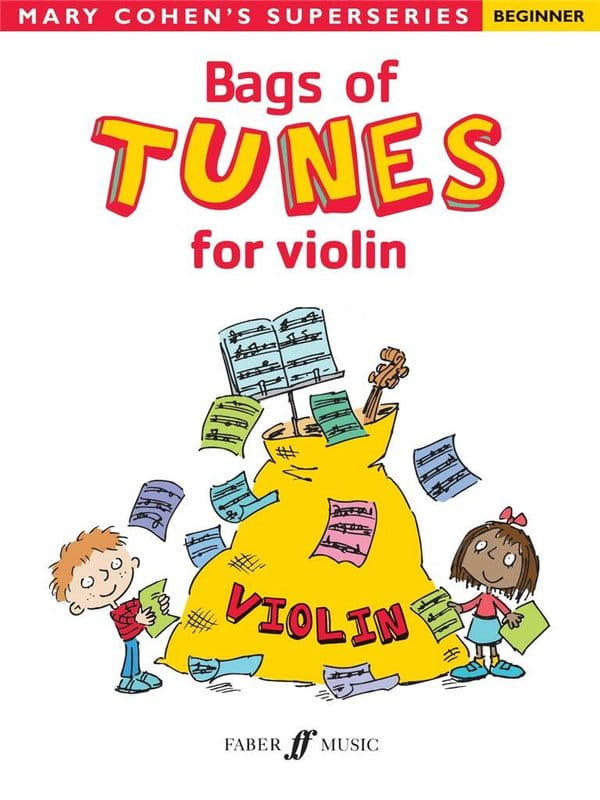 Mary Cohen: Bags Of Tunes for Violin - Superseries Beginner - nuty na skrzypce dla początkujących