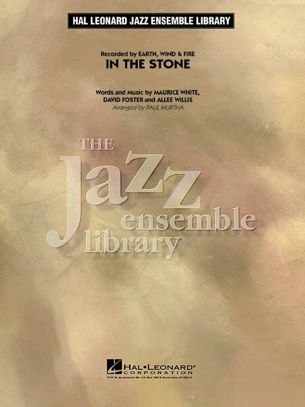 Jazz Ensemble Library: Earth, Wind & Fire - In the Stone - Paul Murtha (Score & Parts) - nuty na big-band jazzowy