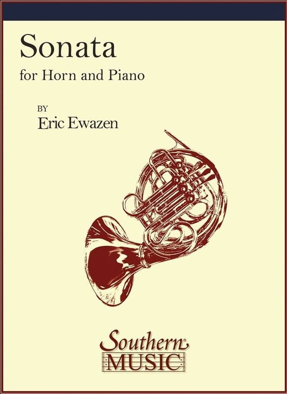 Eric Ewazen: Sonata for Horn and Piano - nuty na waltornię (róg) i fortepian