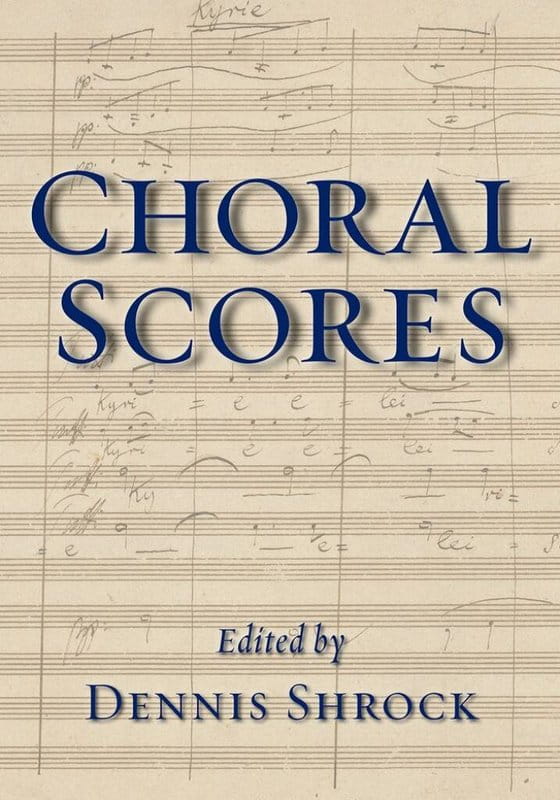 Dennis Shrock: Choral Scores - zbiór 132 kompozycji z wszystkich epok - nuty na chór