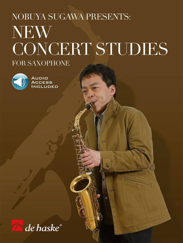 Nobuya Sugawa Presents: New Concert Studies (+ audio online) - nuty na saksofon altowy