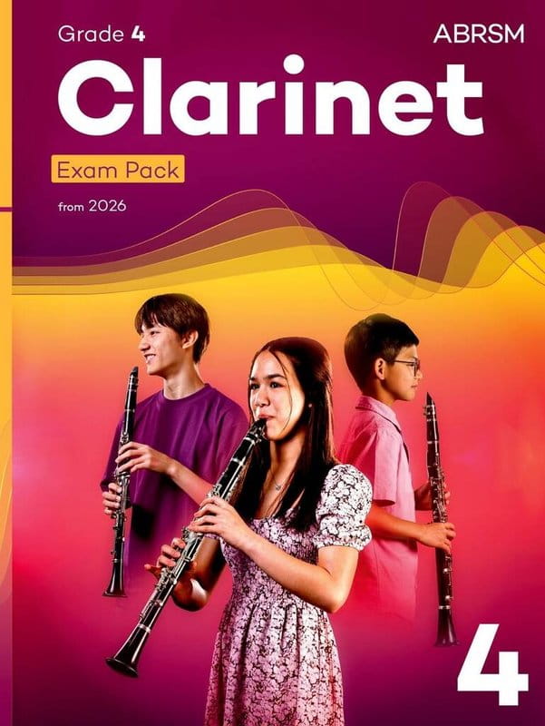 Clarinet Exam Pack - ABRSM Grade 4 - from 2026 (+ audio online) - nuty na klarnet z fortepianem
