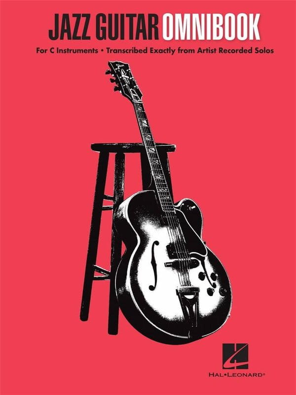 Jazz Guitar Omnibook for C Instruments - Transcribed Exactly from Artist Recorded Solos - nuty na instrumenty C z tabulaturą na gitarę i akordami