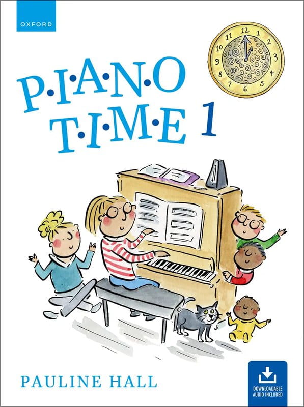 Pauline Hall: Piano Time 1 (+ audio online) - szkoła na fortepian dla dzieci cz. 1