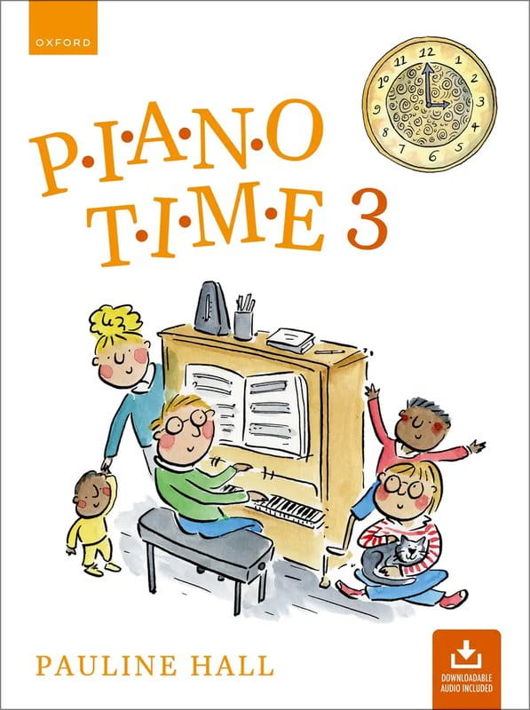 Pauline Hall: Piano Time 3 (+ audio online) - szkoła na fortepian dla dzieci cz. 3