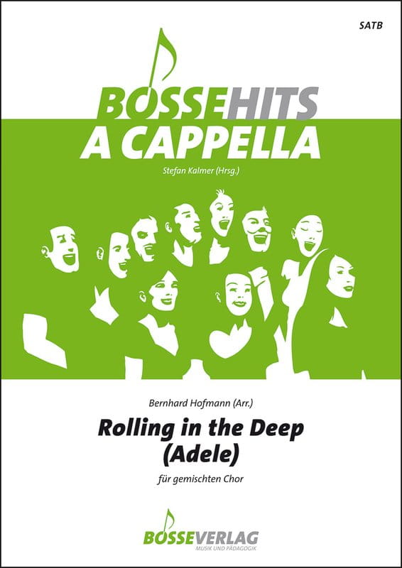 Adele: Rolling in the Deep (SATB) - nuty na chór mieszany