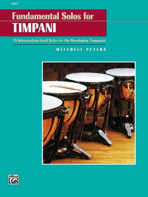 Mitchell Peters: Fundamental Solos Timpani - piętnaście utworów - nuty na kotły