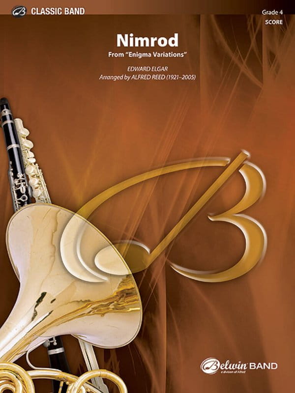 Belwin Classic Band: Edward Elgar - Nimrod from Enigma Variations - Alfred Reed (Score & Parts) - nuty na orkiestrę