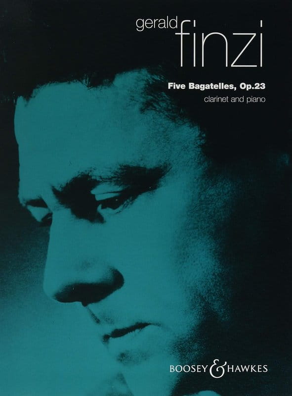 Gerald Finzi: Five Bagatelles op. 23 for Clarinet and Piano - nuty na klarnet i fortepian