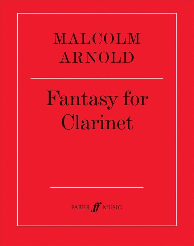 Malcolm Arnold: Fantasy for Clarinet op. 87 - nuty na klarnet solo