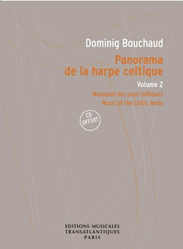 Dominig Bouchaud: Panorama De La Harpe Celtique Volume 2 - nuty na harfę